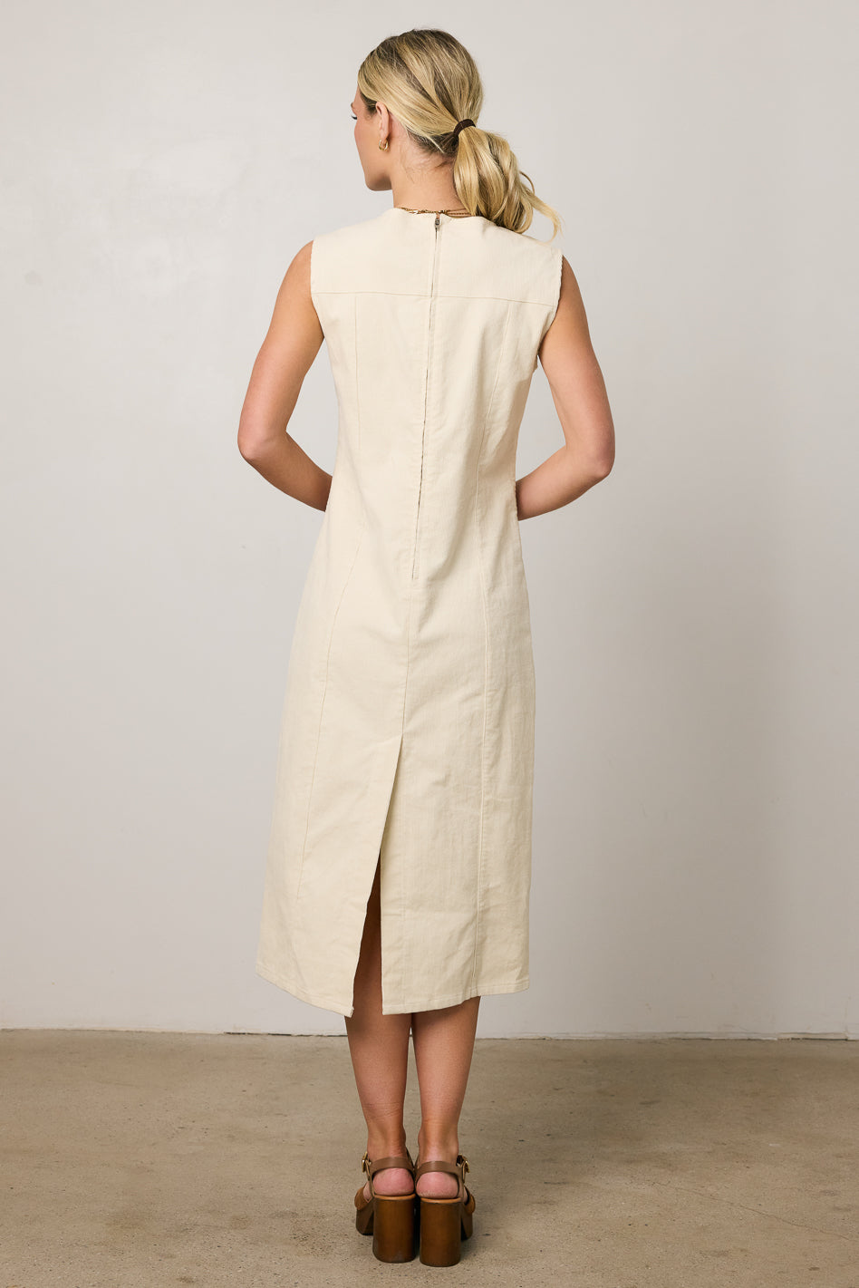 Olivia Corduroy Midi Dress