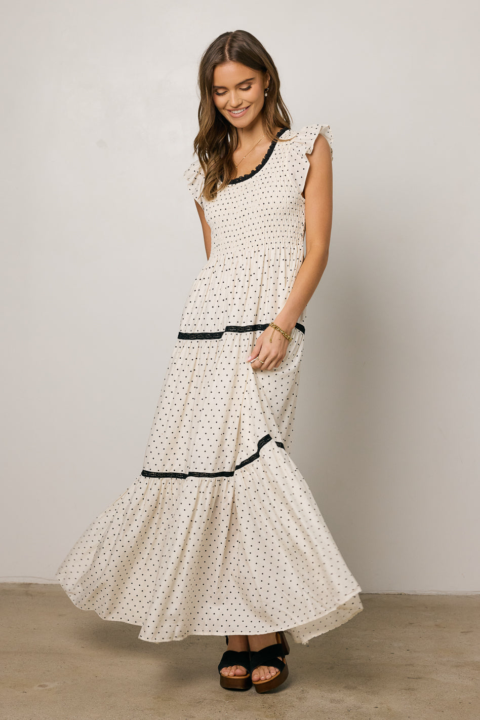 Faraday Polka Dot Maxi Dress - FINAL SALE
