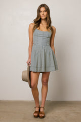 Salem Striped Mini Dress - FINAL SALE