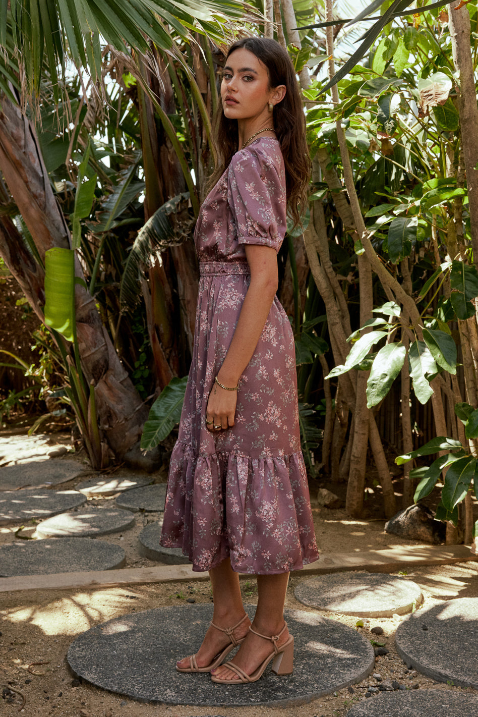 Quinlan Floral Midi Dress - FINAL SALE
