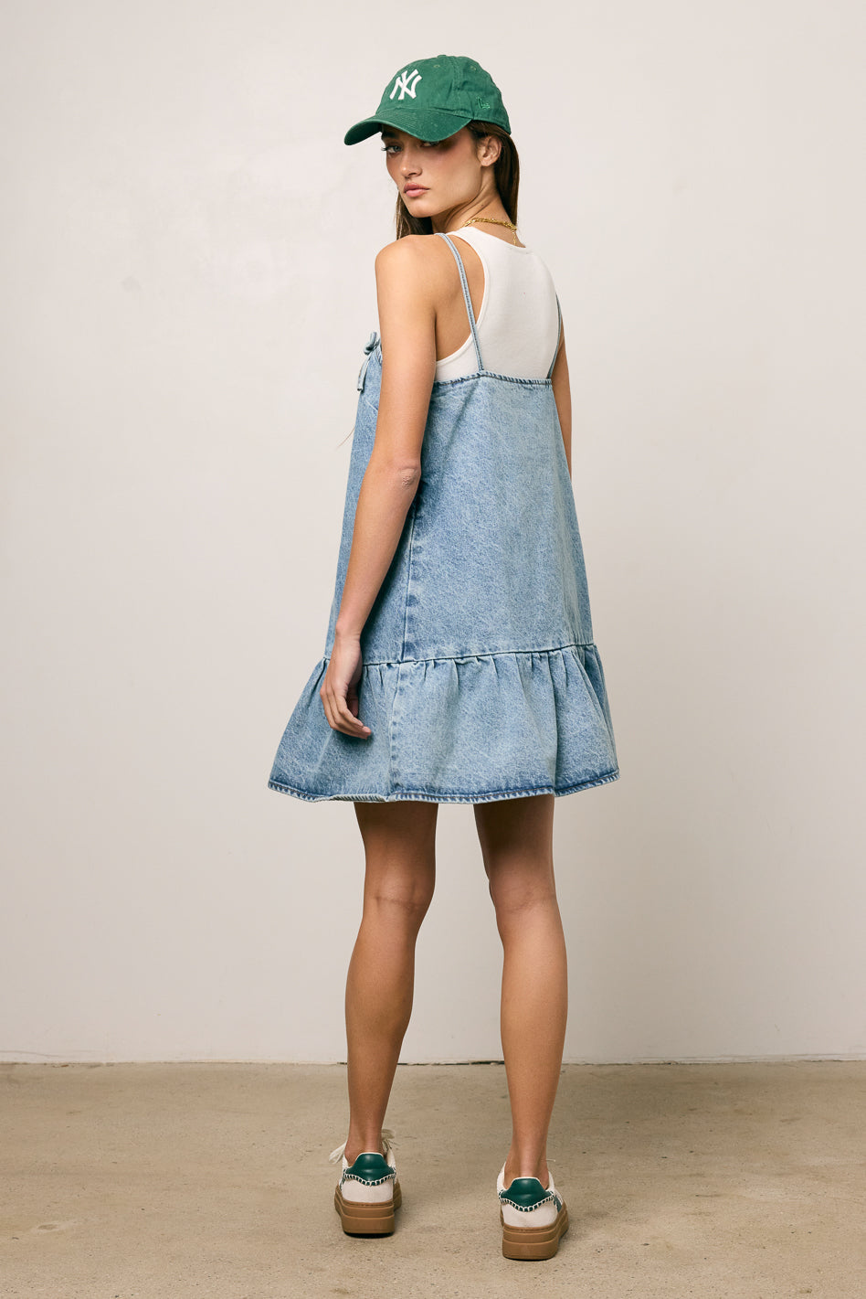 Mardie Denim Mini Dress - FINAL SALE