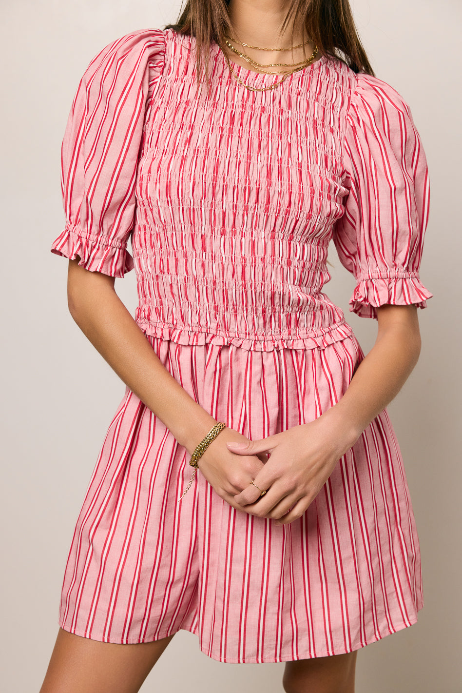 Liana Bow Tie Mini Dress - FINAL SALE