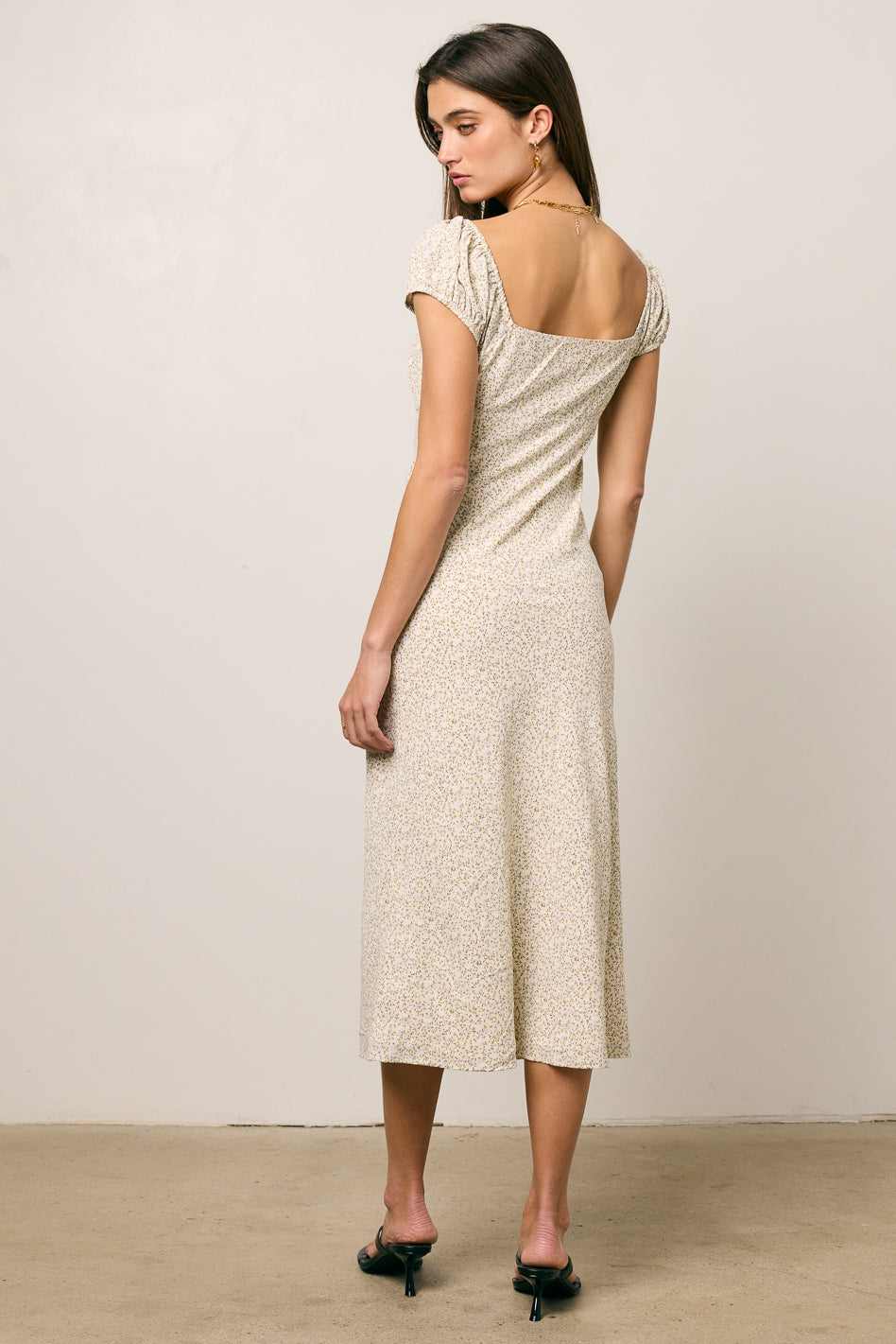 Elena Floral Midi Dress - FINAL SALE