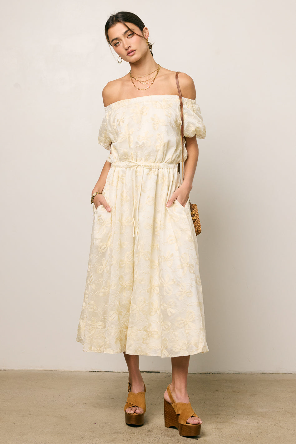 Carol Floral Midi Dress - FINAL SALE