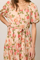 Patricia Floral Midi Dress - FINAL SALE
