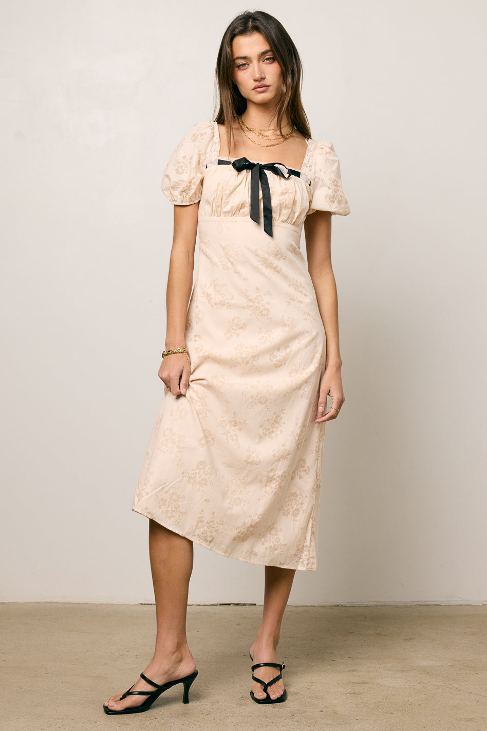 Mariah Floral Midi Dress - FINAL SALE