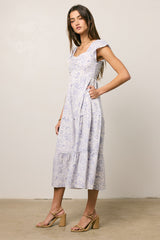 Jenny Floral Midi Dress - FINAL SALE