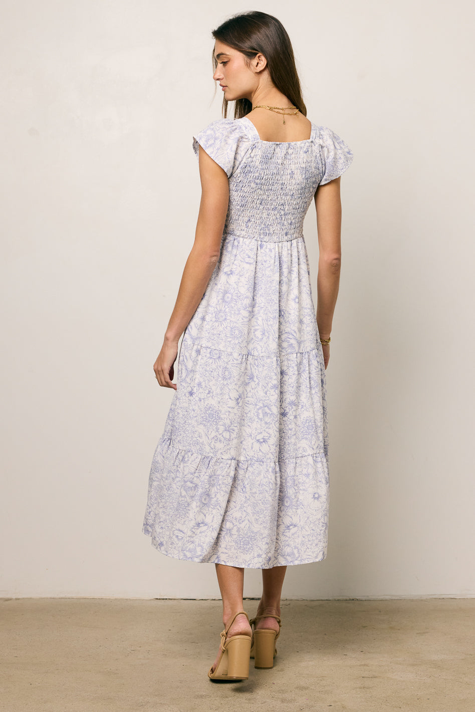 Jenny Floral Midi Dress - FINAL SALE