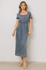 Gael Denim Maxi Dress - FINAL SALE