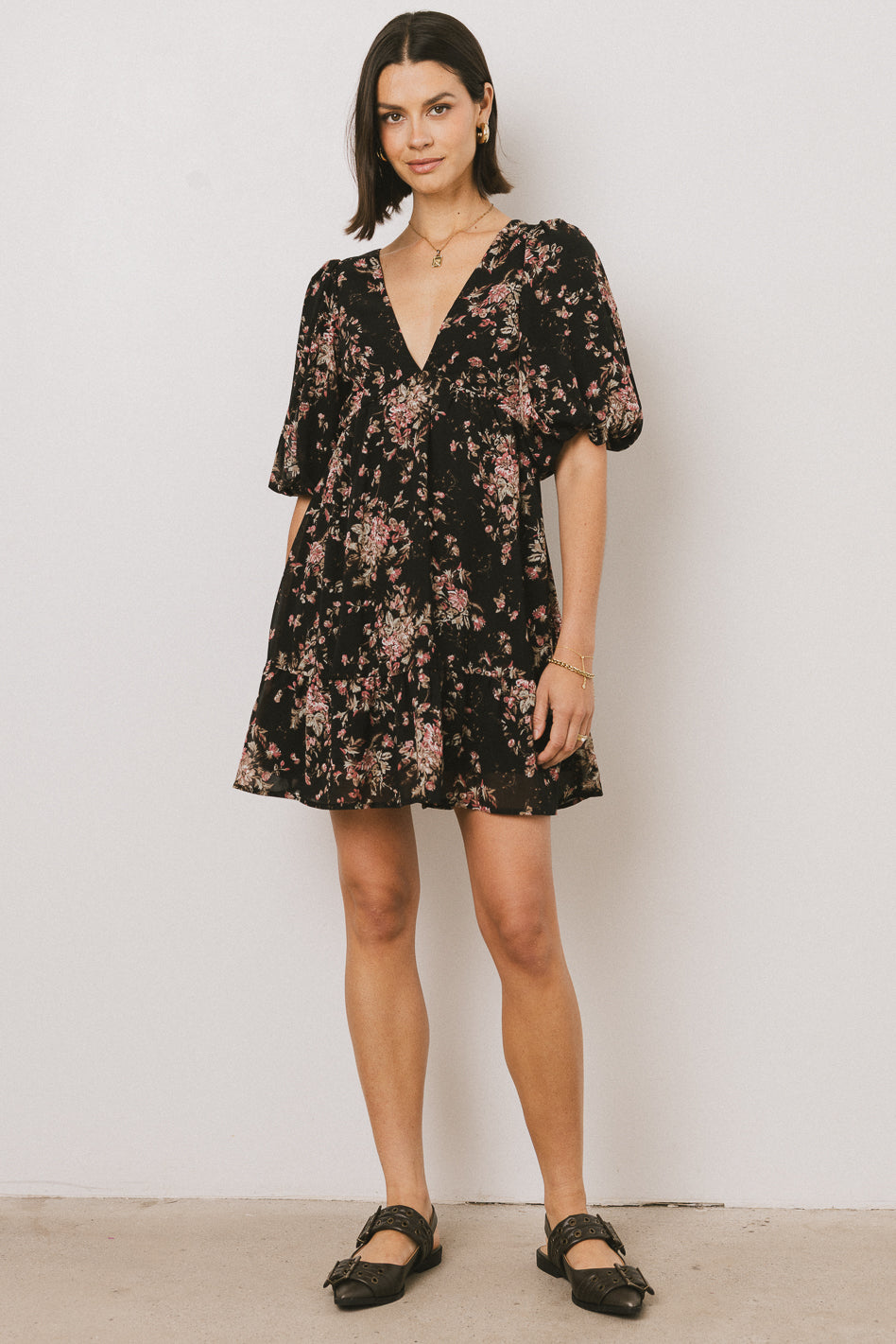 Kelcey Floral Mini Dress - FINAL SALE
