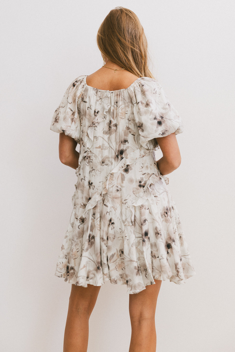 Florence Ruffled Mini Dress