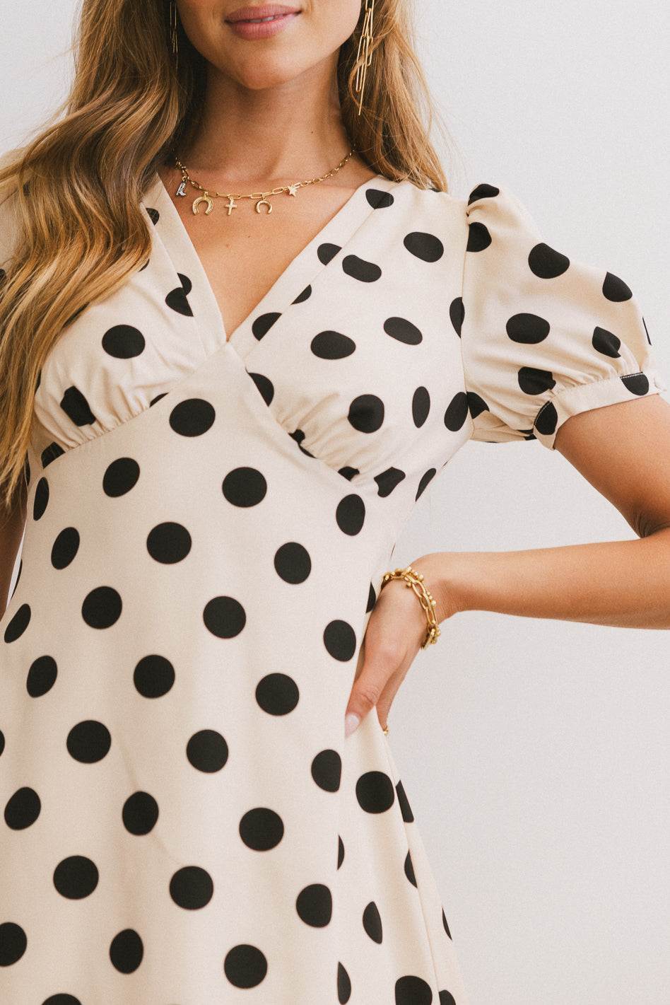 Zoe Polka Dot Mini dress - FINAL SALE