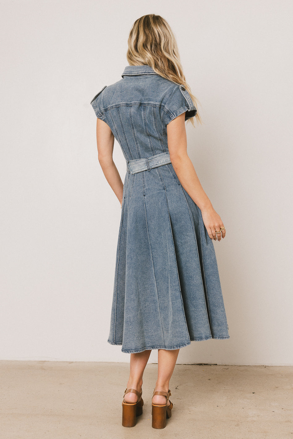Walter Denim Midi Dress