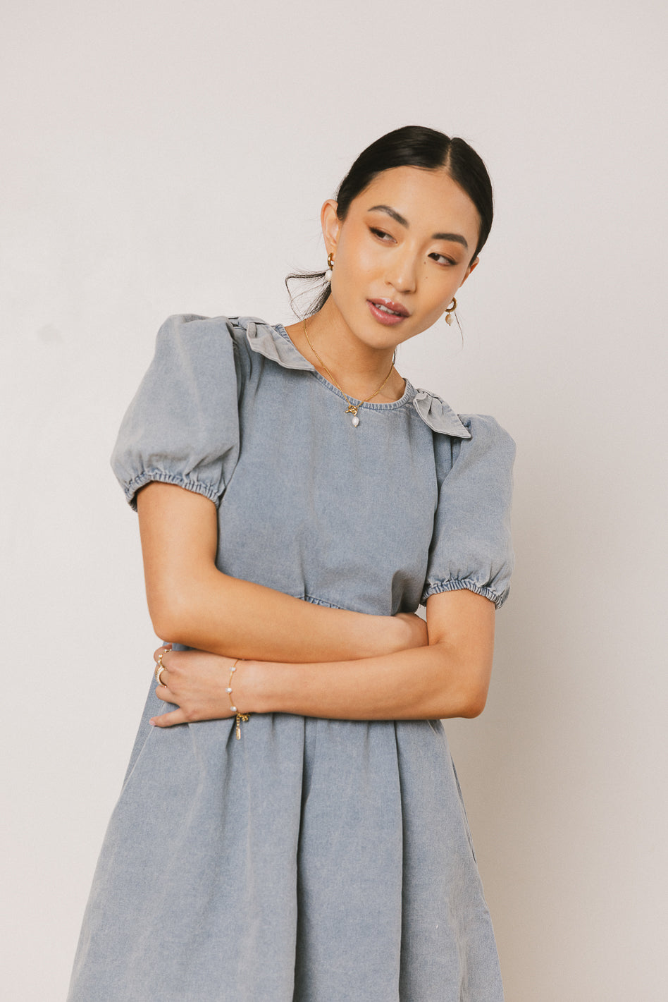 Archer Denim Mini Dress
