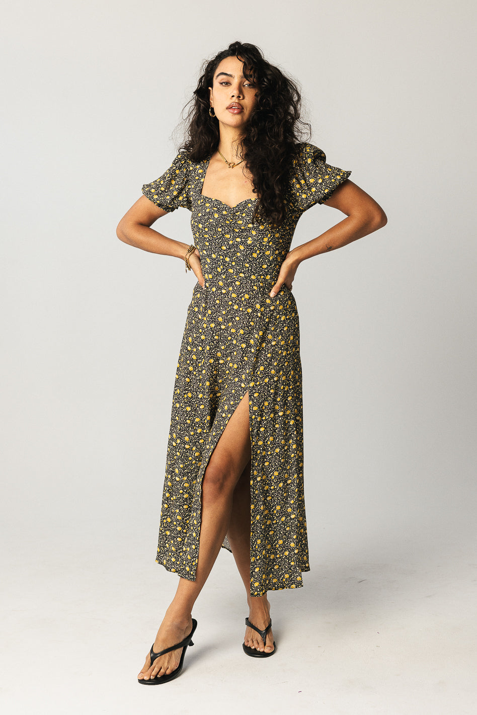 Winston Floral Midi Dress