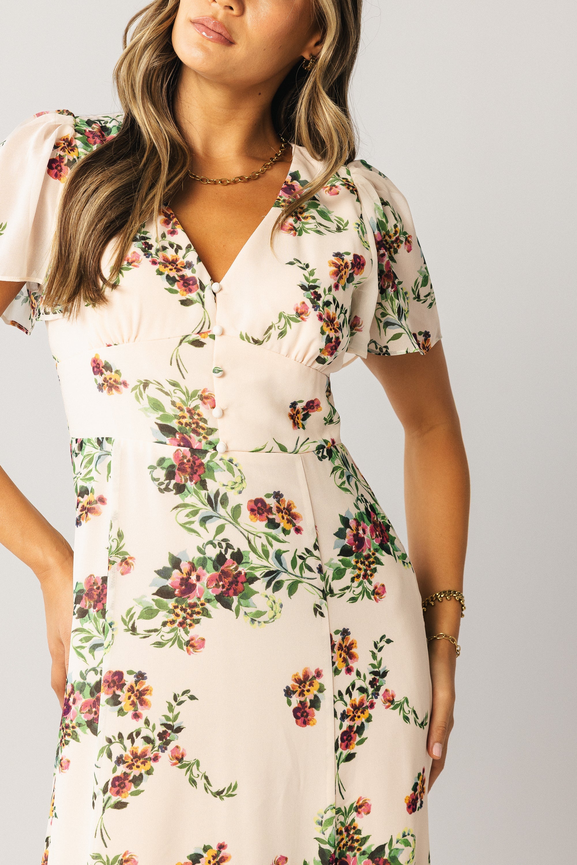 Melissa Floral Maxi Dress