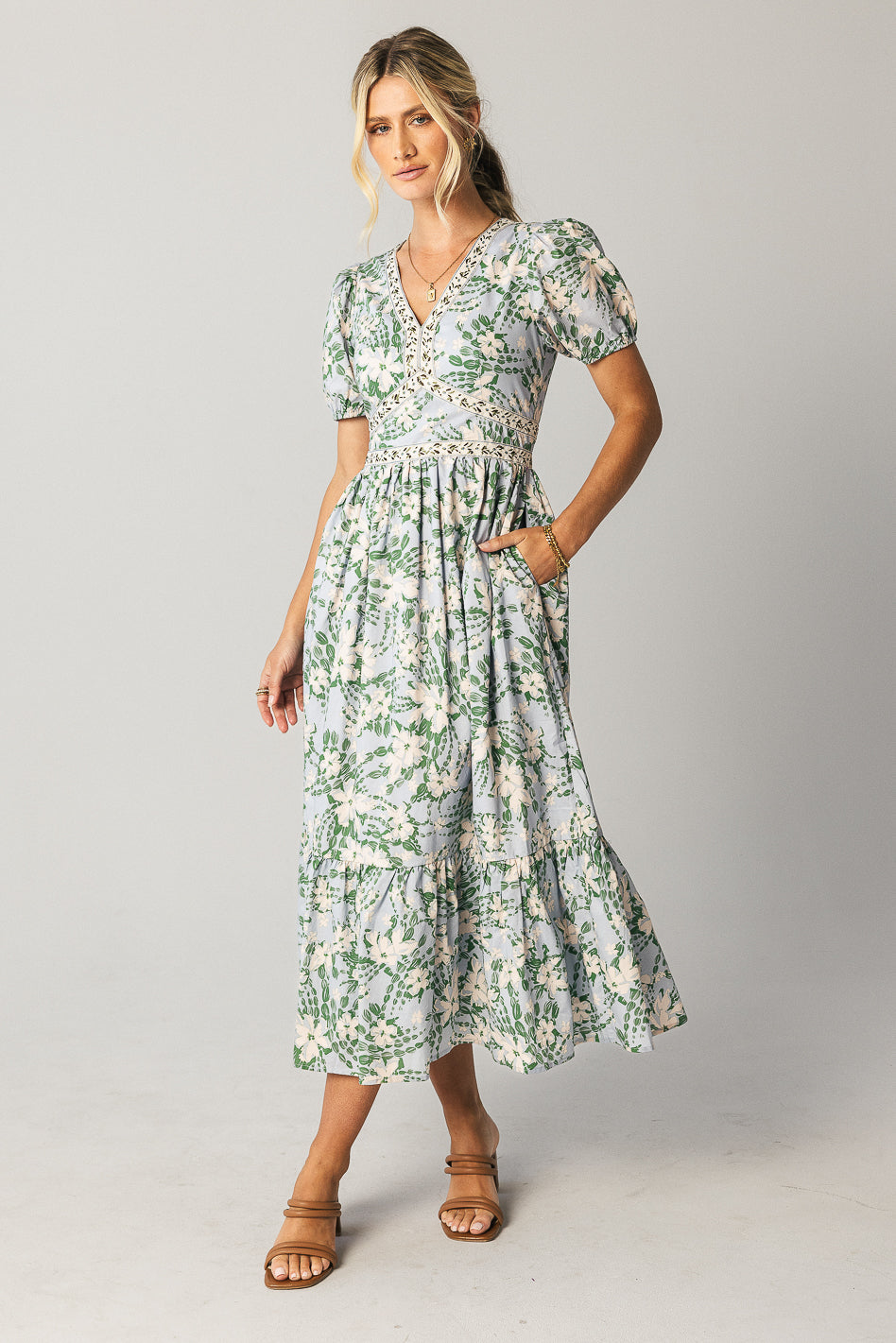 Teo Floral Maxi Dress