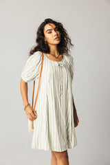 Jenny Striped Babydoll Dress