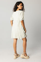 Jenny Striped Babydoll Dress