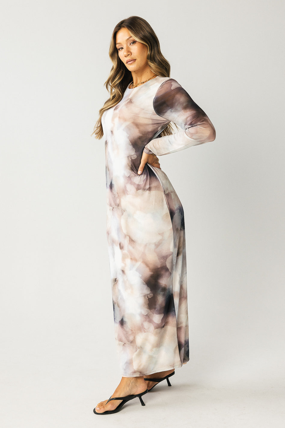 Jamie Watercolor Bodycon Dress