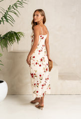 Faith Floral Midi Dress