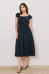 Kimber Plaid Midi Dress