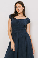 Kimber Plaid Midi Dress