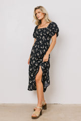 Aubree Floral Midi Dress