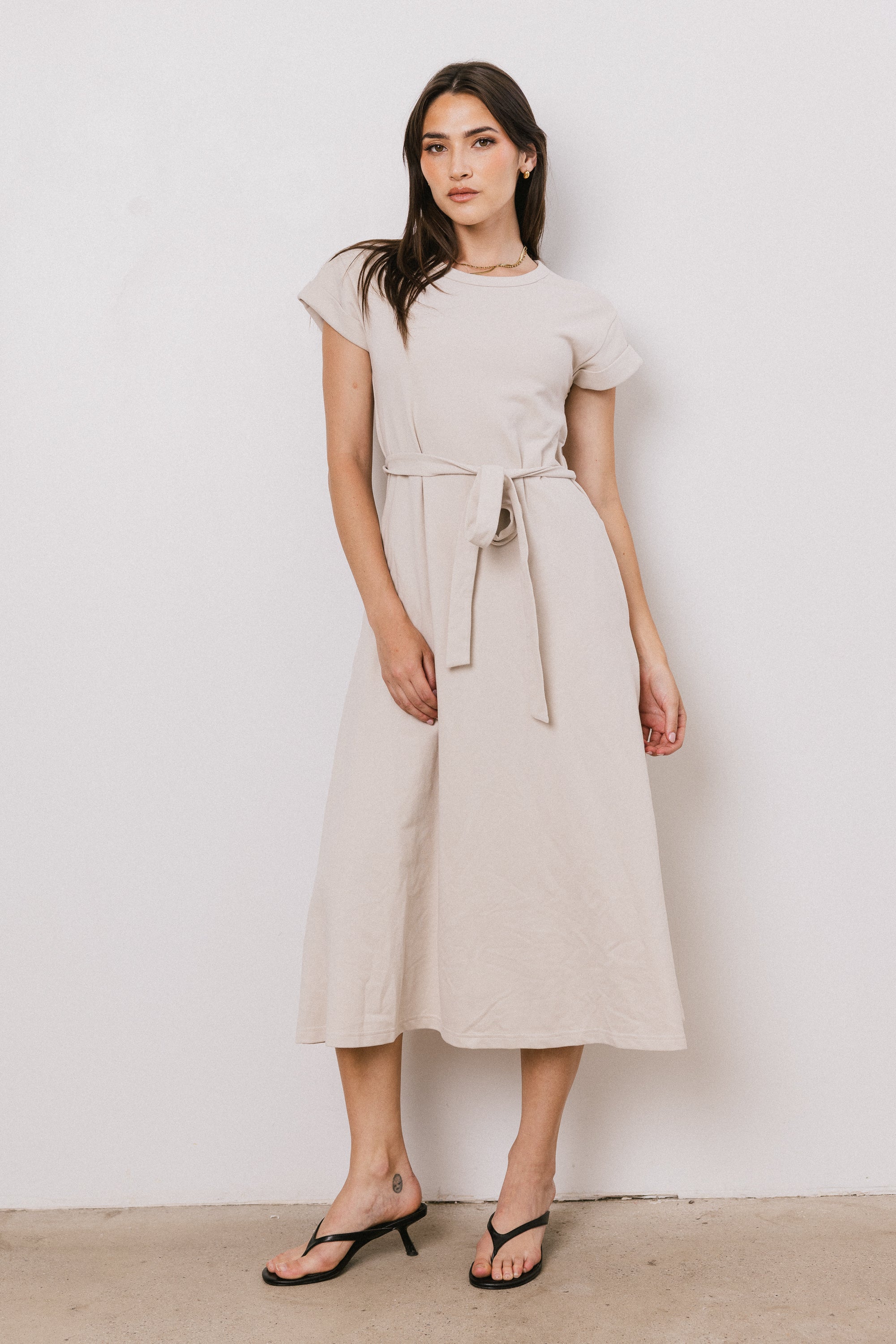 Saxton Maxi Dress in Bone