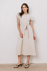 Saxton Maxi Dress in Bone