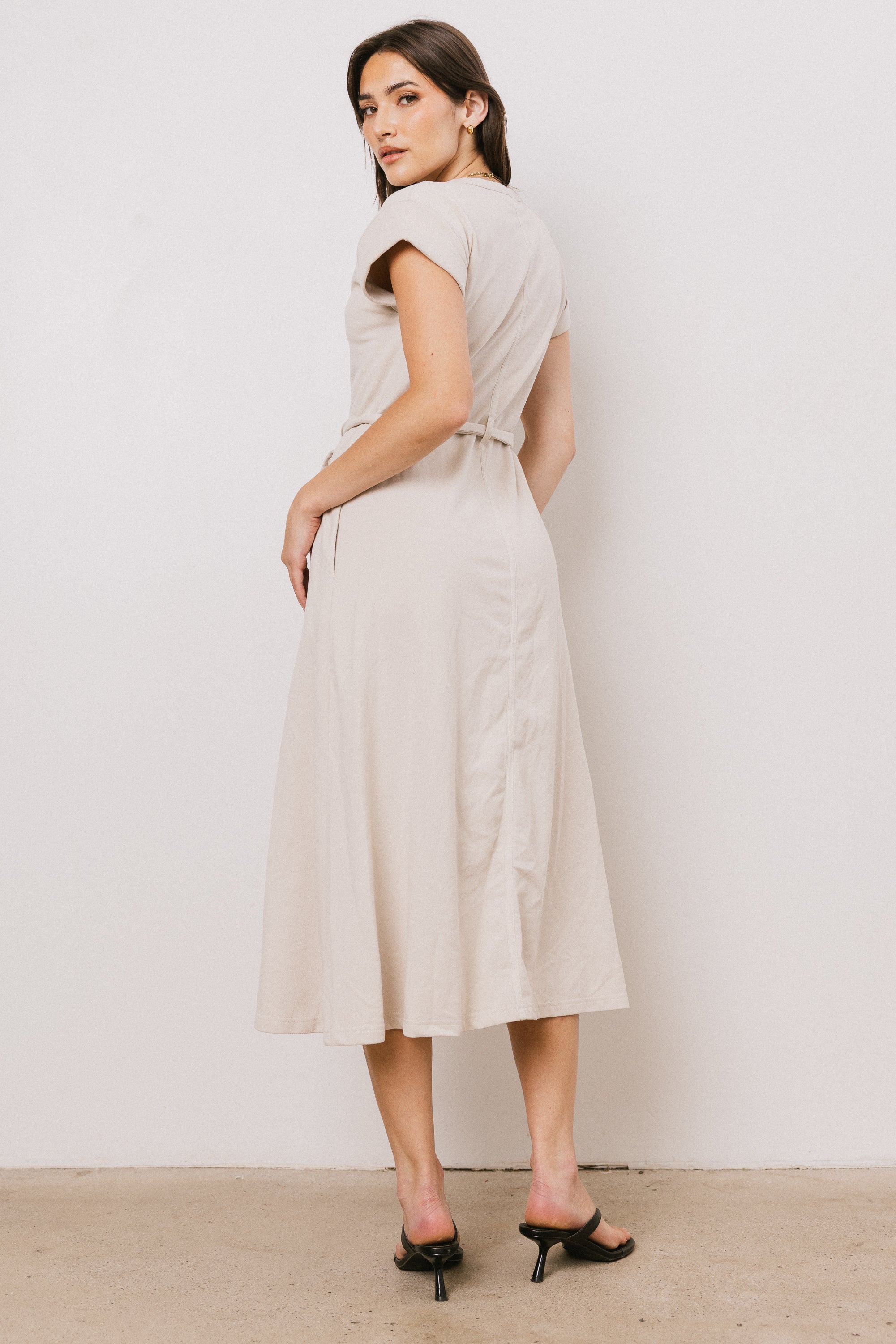 Saxton Maxi Dress in Bone