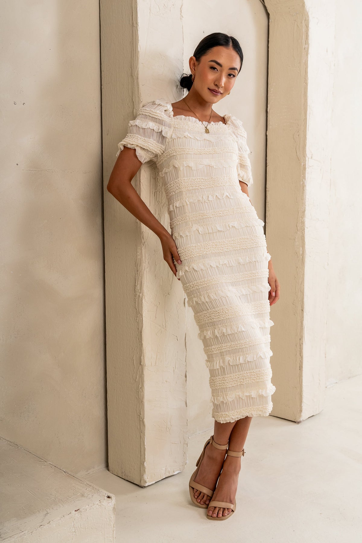 Stevie Smocked Maxi Dress