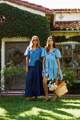 River Embroidered Mini Dress