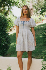 Arlet Smocked Mini Dress