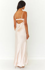 Anais Champagne Maxi Dress