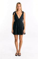Angel Girl Black Mini Dress