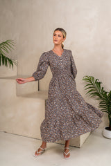 Cierra Floral Maxi Dress