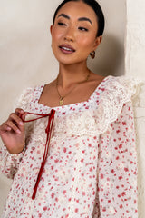 Macy Floral Babydoll Dress