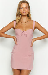 Edith Pink Mini Dress