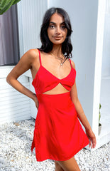 Escapade Red Mini Dress