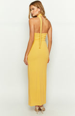 Ferris Yellow Maxi Dress
