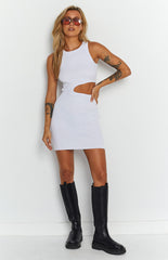 Jacinta White Cut Out Mini Dress