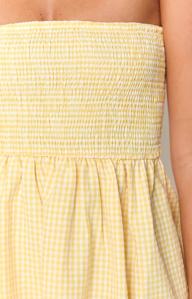 Kimmy Yellow Mini Dress