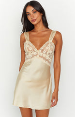 Lioness Bel Air Lemon Mini Dress