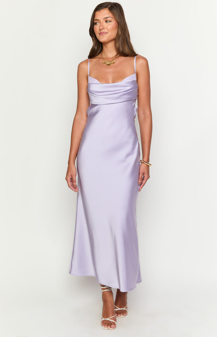 Matika Purple Maxi Dress