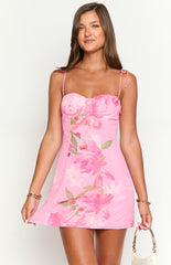 Penny Lane Pink Lily Mini Dress