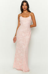 Renesmee Baby Pink Maxi Dress
