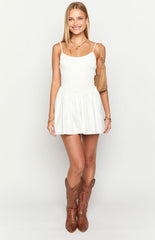 Sharmane White Mini Dress