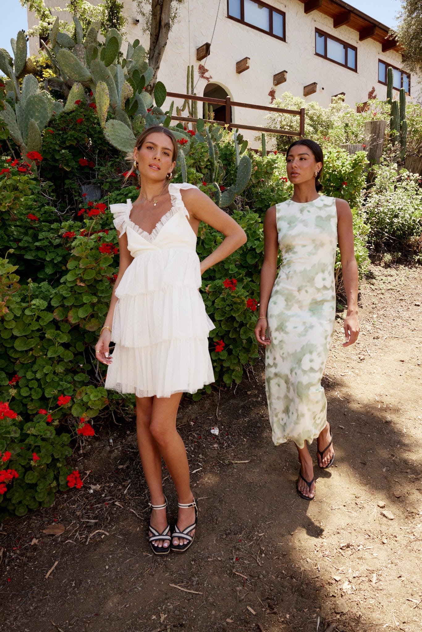 Rosie Ruffle Mini Dress